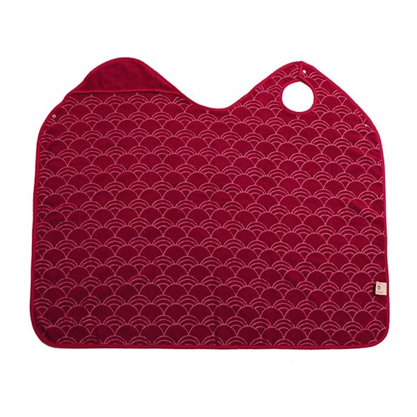 Palais de l'eau baby towel cerise 8