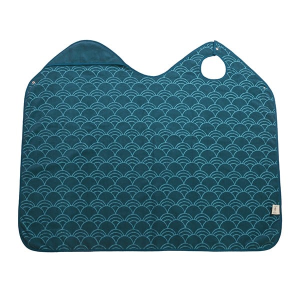 Palais de l'eau baby towel petrol 6 (1)
